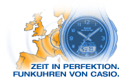 Funkuhren von Casio